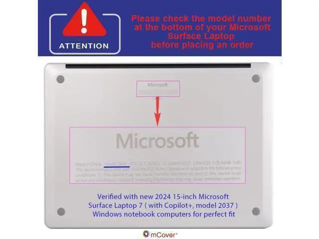Alt view image 2 of 7 - BONAEVER Laptop Case for 15 inch Microsoft Surface Laptop 7 Windows PC with ARM CPU and AI-Powered Copilot+, PU Leather Folio Stand Laptop Protective Cover Wine Red