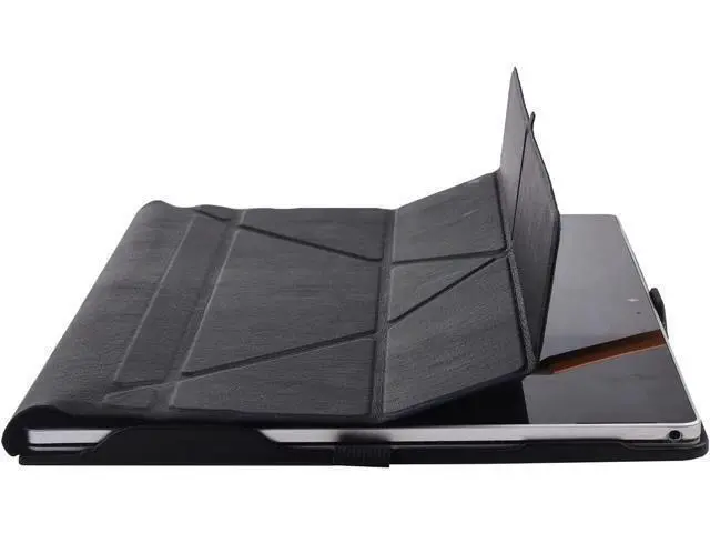 Alt view image 5 of 7 - Case for 13.5 inch Microsoft Surface Book 3 / Surface Book 2 / Surface Book 1, Detachable PU Leather Protective Folio Protective Laptop Cover with Stand / Pencil Holder Black (only Protect The Screen)
