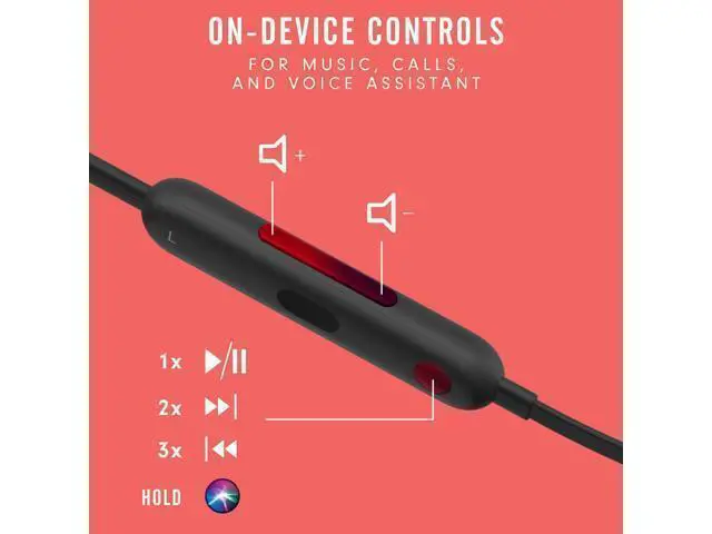 Alt view image 7 of 7 - Flex Wireless Earbuds - W1 Headphone Chip Magnetic Earphones Class 1 Bluetooth 12 Hours of Listening Time Built-in Microphone - Black