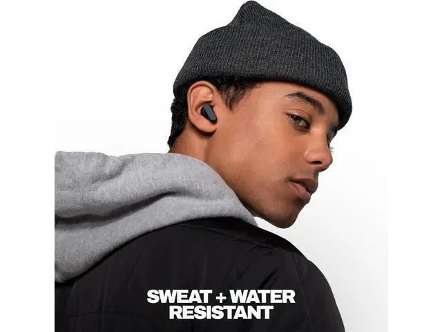 Alt view image 3 of 7 - Dime 3 Wireless Earbuds Bluetooth Headphones Noise Isolating Fit Up to 20 Hours Battery Microphone for iPhone Android Easy Carry with Integrated Lanyard - True Black