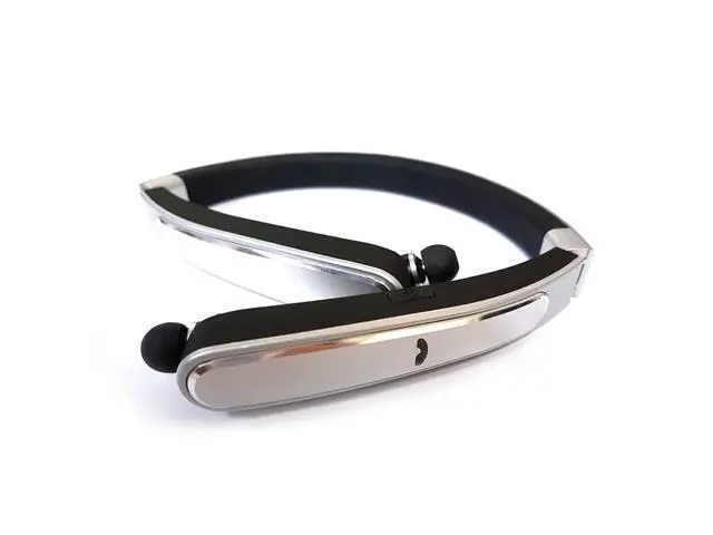 Alt view image 2 of 4 - Wireless Bluetooth V4.1 Sport Headphone Hanging Foldable Headphone Stereo with Microphone for Sport Headphone