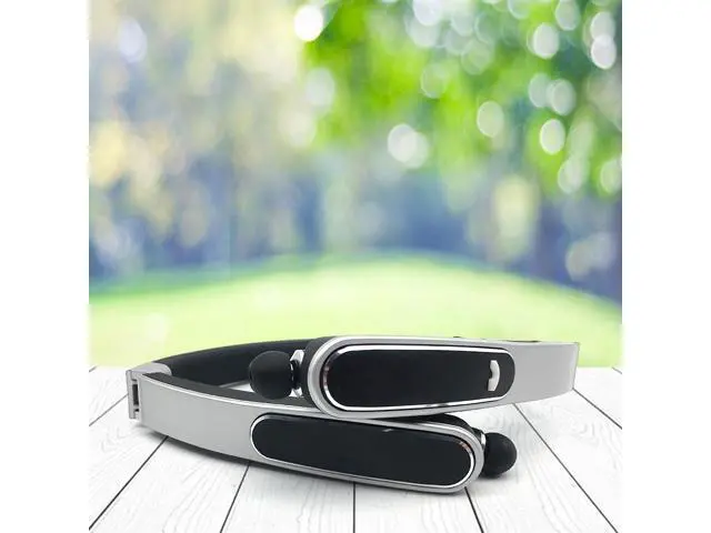 Alt view image 3 of 4 - Wireless Bluetooth V4.1 Sport Headphone Hanging Foldable Headphone Stereo with Microphone for Sport Headphone