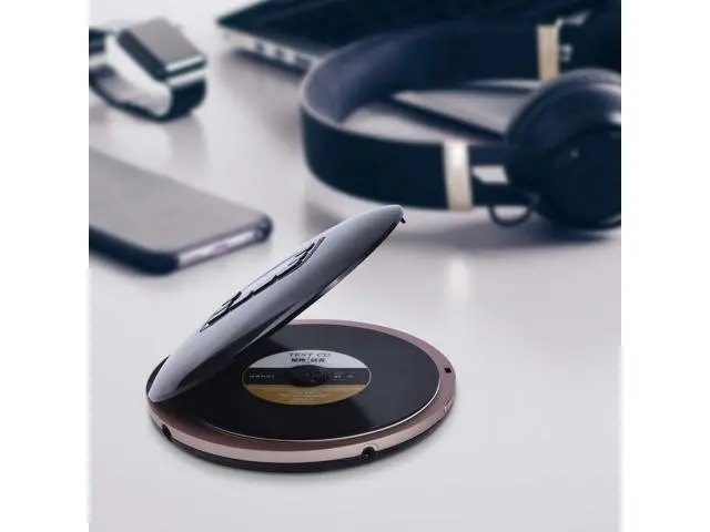 Alt view image 2 of 7 - Werleo Portable CD Player Headphones HOTT Personal CD Walkman Music Player LCD Display Anti-Skip Protection Shockproof Anti Scratch Function Support CD MP3 CD CD-R CD-RW Format
