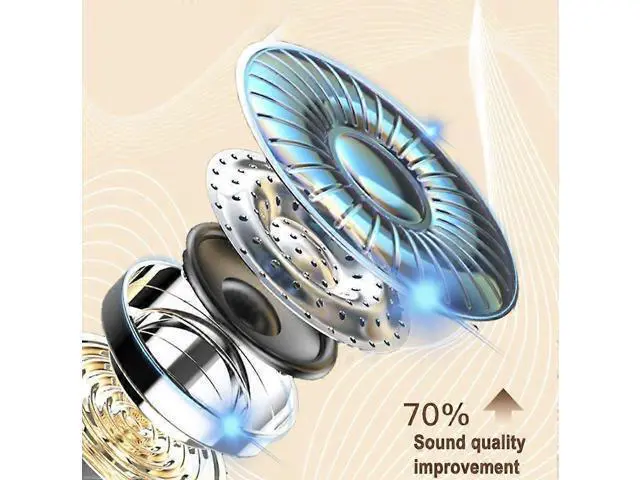 Alt view image 4 of 5 - White Wireless Bluetooth Ear Clip Headphones, Bone Conduction for Safe Sports & All-Day Comfort