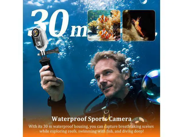 Alt view image 5 of 7 - 2026 Newly Enhanced Action Camera 4K,Body Cam WiFi POV Camera,Thumb Size Snap Cam with Waterproof Case,Wearable Sports Snapcam,Mini Body Camera for Walking Fishing Vlogging Cycling Horse Riding