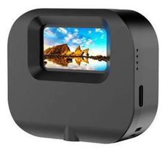Main image of Thumb action camera, high-definition outdoor cycling, magnetic charging children's camera, pet camera Black