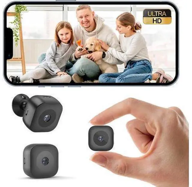 Main image of Hidden Camera,Mini Small Camera,HD Security WiFi Wireless Cameras SD Card Storage & App Control,Wireless Surveillance with Magnetic Mount,Motion Detection for Indoor