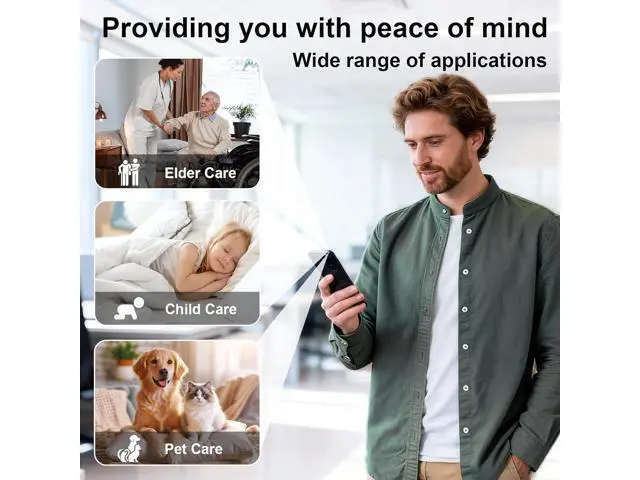 Alt view image 4 of 5 - Hidden Camera,Mini Small Camera,HD Security WiFi Wireless Cameras SD Card Storage & App Control,Wireless Surveillance with Magnetic Mount,Motion Detection for Indoor