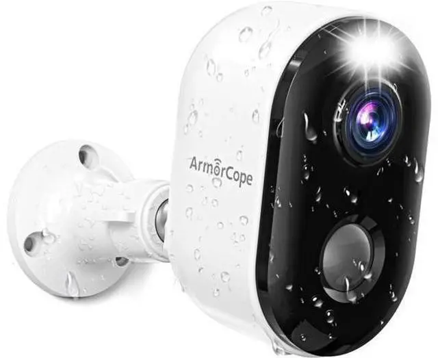 Main image of Security Cameras Wireless Outdoor, Battery Powered 2k Color Night Vision, AI Motion Detection Spotlight Siren, IP66 Weatherproof, 2-Way Talk, SD/Cloud Storage, 2.4Ghz WiFi Cameras for Home Security