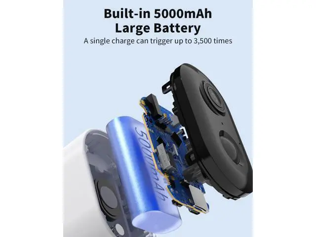 Alt view image 7 of 7 - Security Cameras Wireless Outdoor, Battery Powered 2k Color Night Vision, AI Motion Detection Spotlight Siren, IP66 Weatherproof, 2-Way Talk, SD/Cloud Storage, 2.4Ghz WiFi Cameras for Home Security