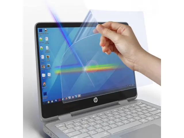 Alt view image 3 of 5 - Premium Anti Blue Light and Anti Glare Screen Protector (3 Pack) for 17 Inches Desktop Monitor with Aspect Ratio 5:4. Filter out Blue Light and relieve computer eye strain to help you sleep better