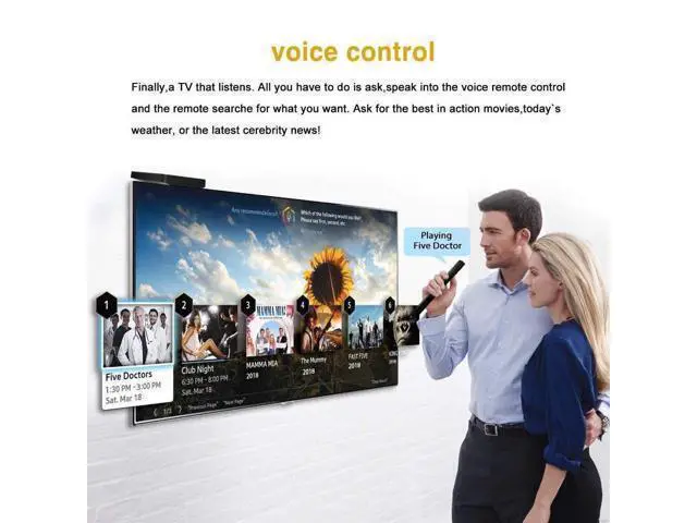 Alt view image 3 of 7 - A95X Pro Google Smart Android 7.1 TV Box Voice Control Remote 2GB RAM 16GB ROM with 4K Ultra HD Smart TV Box 2.4G WiFi Streaming Media Player