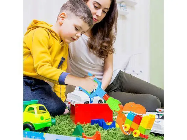 Alt view image 6 of 6 - ArtCreativity Dino Robot Hand Grabber, Set of 2, 14 Inch Robotic Arm Reacher Grab Claw, Cool Grabbing Stick for Kids, Fun Dinosaur Toys for Boys and Girls, Great Holiday and Birthday Gift Idea