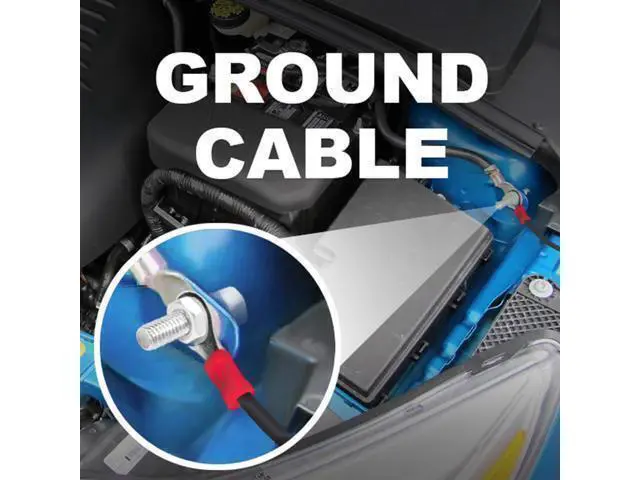 Alt view image 4 of 7 - KIT10 4 Gauge Amplifier Installation Wiring Kit - A Car Helps You Make Connections and Brings Power to Your Radio, Subwoofers Speakers