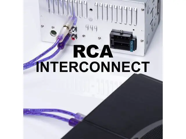 Alt view image 5 of 7 - KIT10 4 Gauge Amplifier Installation Wiring Kit - A Car Helps You Make Connections and Brings Power to Your Radio, Subwoofers Speakers