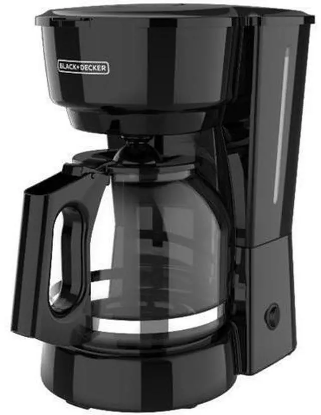 Main image of 12-Cup Coffee Maker with Easy On/Off Switch, Easy Pour, Non-Drip Carafe with Removable Filter Basket, Vortex Technology, Black