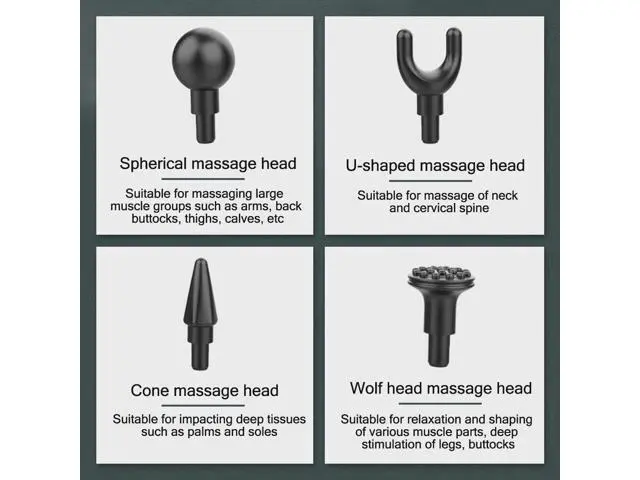 Alt view image 5 of 7 - Professional Fascial Massage Gun Sport Relaxation Fitness massageador Muscle Stimulator Handheld Massager
