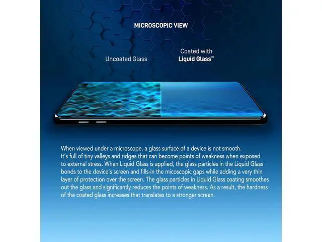 Alt view image 3 of 6 - Screen Protector Wipe On Scratch and Shatter Resistant Nano Protection for All Phones Tablets Smart Watches - Universal (New and Advanced)