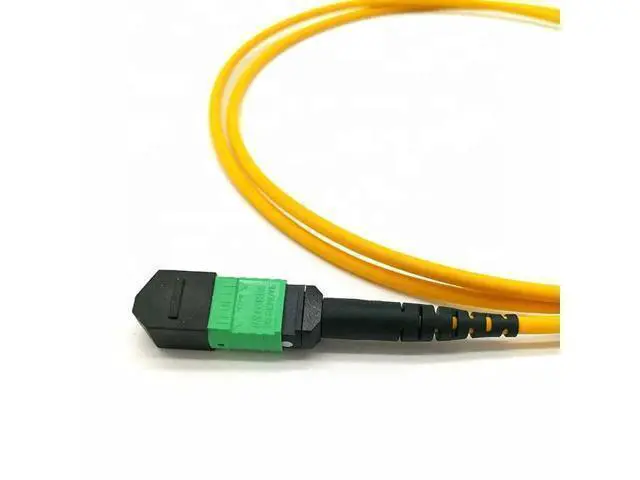 Alt view image 2 of 6 - professional manufacturer fiber optic mpo patch cord 12 core male to male mpo connector single mode fiber cable