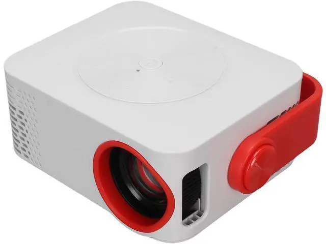 Alt view image 3 of 7 - Portable Projector Wireless WiFi Projector 1080P Cinema 100 Inch HD Projector for Home Outdoor Phone Screen Projection