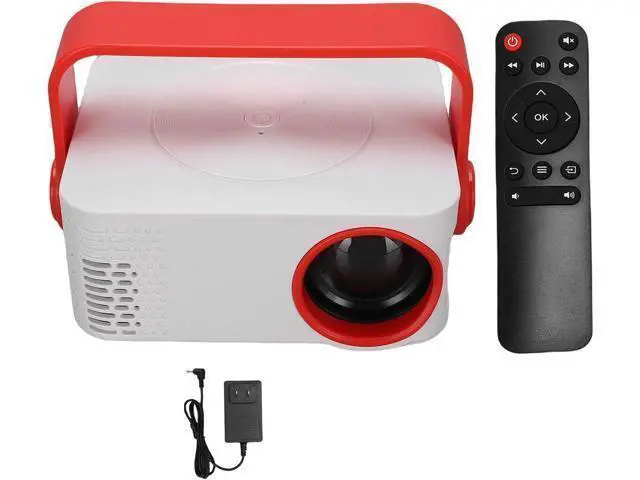 Alt view image 5 of 7 - Portable Projector Wireless WiFi Projector 1080P Cinema 100 Inch HD Projector for Home Outdoor Phone Screen Projection