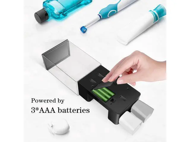 Alt view image 5 of 7 - Automatic Mouthwash Dispenser for Bathroom 700mL(23.67 Oz),Wall Mounted Mouthwash Dispenser with Magnetic Cups,Perfect for Kids and Adults (Dull Black)