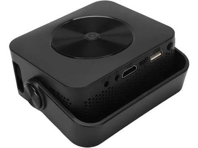 Alt view image 7 of 7 - Portable Projector Wireless WiFi Projector 1080P Cinema 100 Inch HD Projector for Home Outdoor Phone Screen Projection