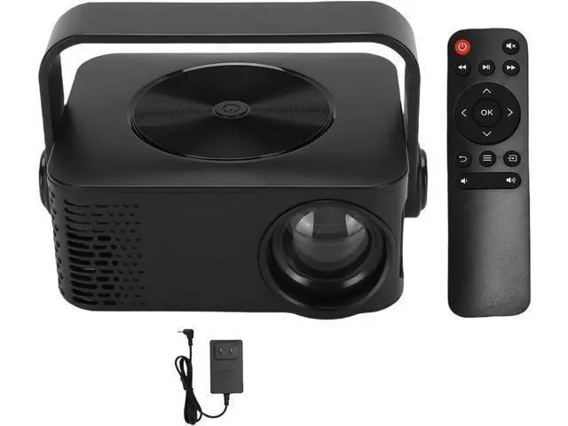 Alt view image 6 of 7 - Portable Projector Wireless WiFi Projector 1080P Cinema 100 Inch HD Projector for Home Outdoor Phone Screen Projection