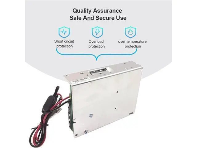 Alt view image 5 of 6 - 100W Uninterruptible Switching Power Supply Ultra Thin Power Supply No Switching Time DC 13.8V/27.6V with High Heat Dissipation(24V)
