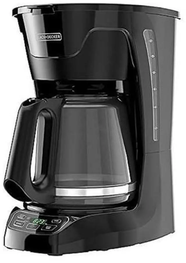 Main image of CM1110B Programable 12-Cup Coffee Maker, Easy Pour, Non-Drip Carafe with Removable Filter Basket, Black