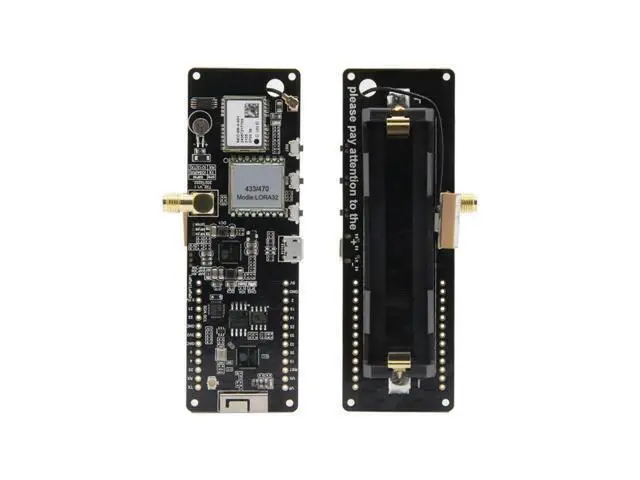 Alt view image 6 of 7 - For TTGO Meshtastic T-Beam V1.2 ESP32 LoRa GPS Development Board with OLED Display 915Mhz for LILYGO