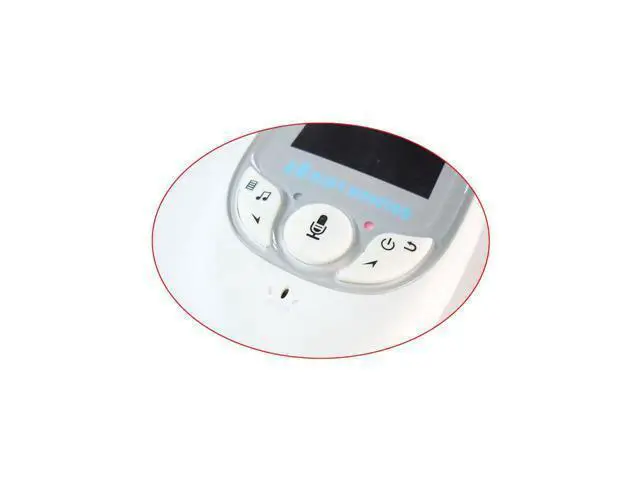 Alt view image 5 of 7 - Wireless Baby Monitor Night vision Temperature monitoring Two-Way talk 2.4Ghz 2 inch color LCD 260M distance