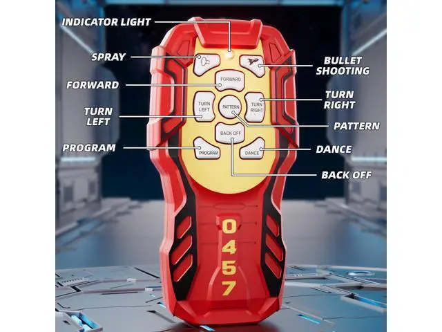 Alt view image 5 of 7 - Robot Toys for Kids, Remote Control Robot for Kids Boys Girls, RC Robots Toy with Walking Singing Dancing Spraying Shooting, Birthday Christmas Toys Gifts for Age 3 4 5 6 7 8 Year Old Boys Girls