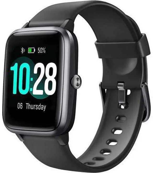 Main image of CUUWE Smart Watch, Fitness Tracker with Heart Rate Monitor, Activity Tracker with 1.3 Inch Touch Screen, IP68 Waterproof Pedometer Smartwatch with Sleep Monitor, Step Counter for Women and Men