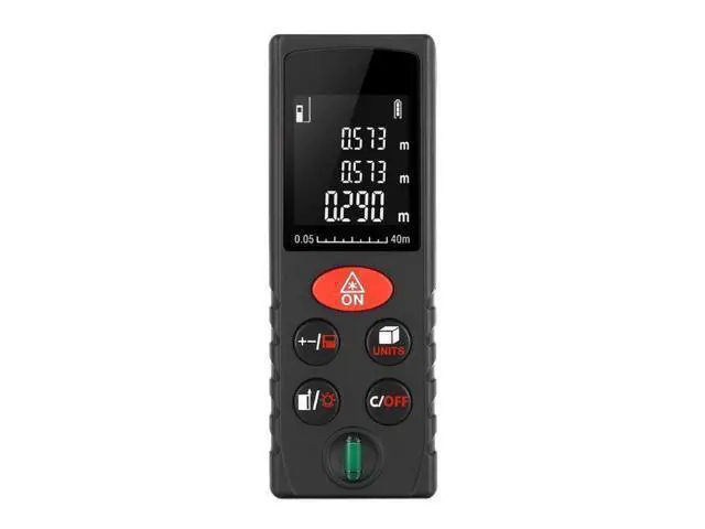 Alt view image 2 of 6 - 60m Digital Laser rangefinder High precision Handheld laser Distance Meter Range Finder Area Volume Measurement Angle Indication