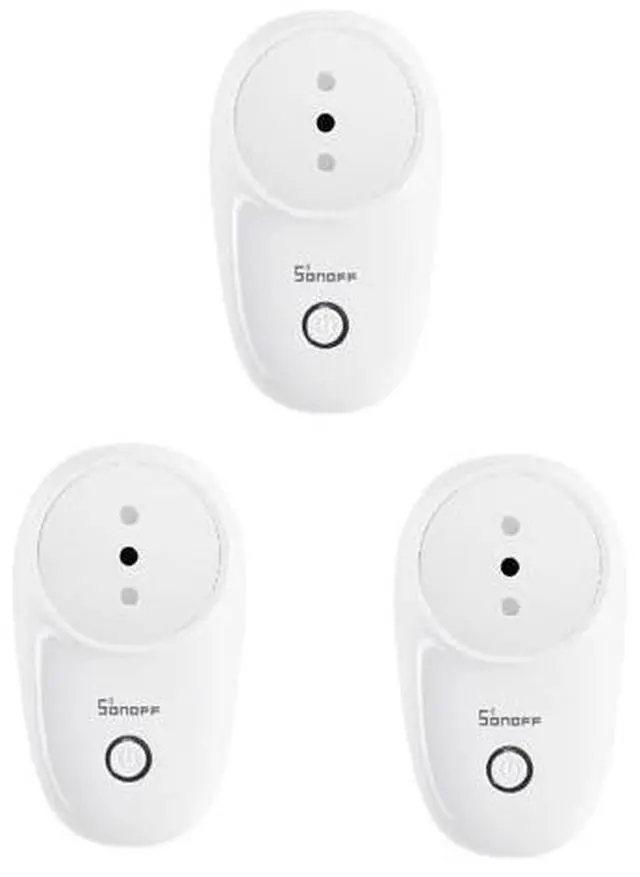 Main image of 3PcsS26 10A AC90V-250V Smart WIFI Socket IT Wireless Plug Power Sockets Smart Home Switch Work With Alexa Google Assistant IFTTT