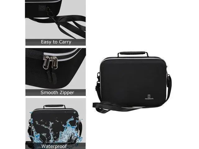 Alt view image 5 of 5 - Hard Storage Case for HAPPRUN Projector, Travel case for Native 1080P Bluetooth Projector - Tourmate Case Only