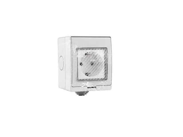 Alt view image 2 of 5 - Bakeey Smart WiFi Socket IP55 Waterproof Mobile App Control Intelligent Timing Outdoor Smart Home EU Plug Socket
