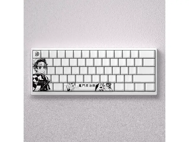 Alt view image 4 of 5 - Key cap of Kanjirou from "Demon Slayer: Kimetsu no Yaiba" has a high original height and a good appearance. This key cap is recommended for side-through engraving and is precisely adapted for EV63.