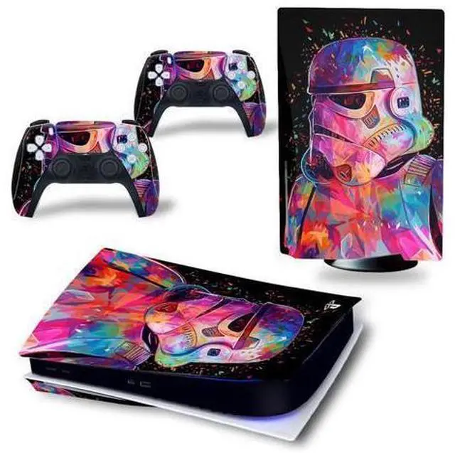 Main image of Star Wars Skin Sticker For PS5Disk PS5 Dick Game Console Game Handle Full Protective Film(TN-PS5Disk-4429)