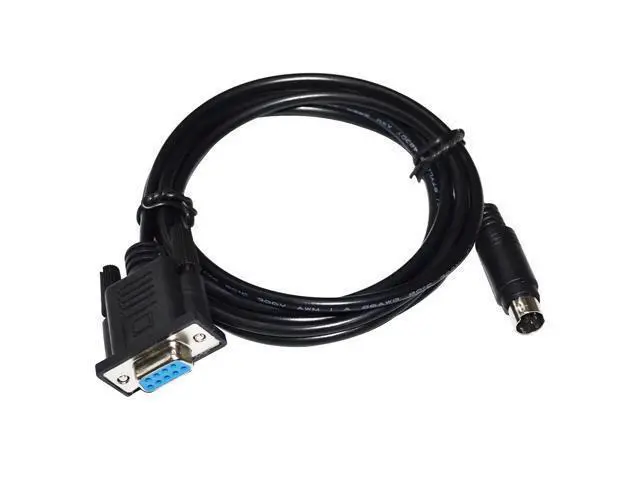 Alt view image 2 of 6 - RS232 DB9 D-SUB 9 PIN TO MINI DIN 6PIN MD6 PLC PROGRAMMING COMMUNICATION CABLE FOR LS LG XGB-XBC XGK XEC PLC TO PC CONTROL KABLE 3M Length