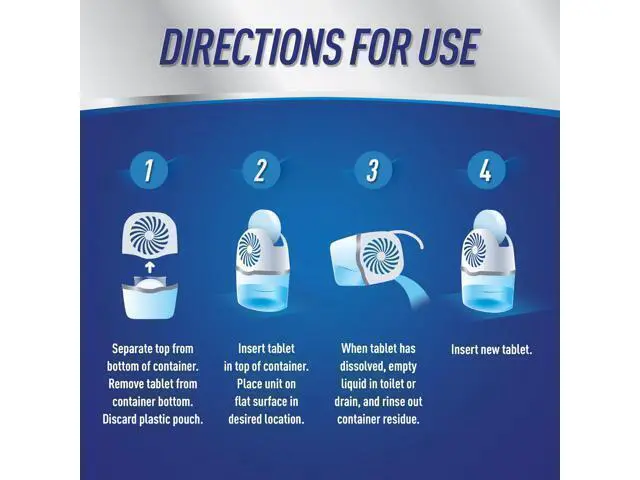 Alt view image 6 of 7 - Reusable Moisture Absorber with 4 Drop-In Tablets, Fresh Scent, 15.8 oz., Attract and Trap Excess Moisture & Eliminate Musty Odors for Cleaner, Fresher Air