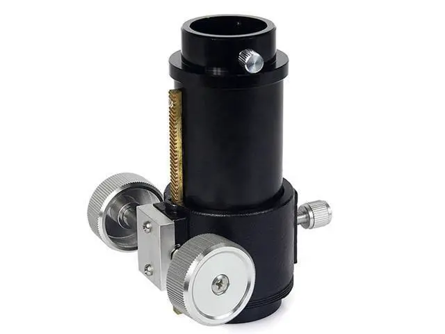 Alt view image 3 of 4 - Metal 1.25" R&P Astronomy Telescope Focuser for Refraction Type New