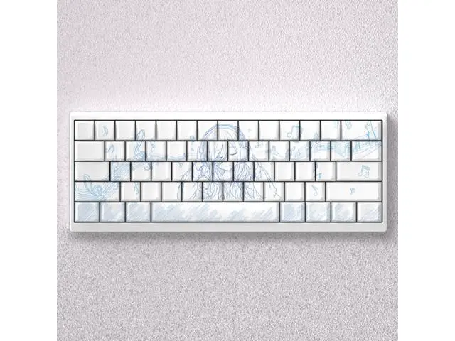 Alt view image 2 of 5 - Three-Nine keycaps with a 2D theme, highly embossed with transparent PBT on the sides, compatible with 60, 65, 68, 75, and 87.