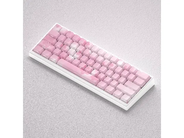 Alt view image 2 of 5 - Sakura keycap with anime theme, original factory high height, side-engraved with light-transmitting PBT, compatible with 6065687587