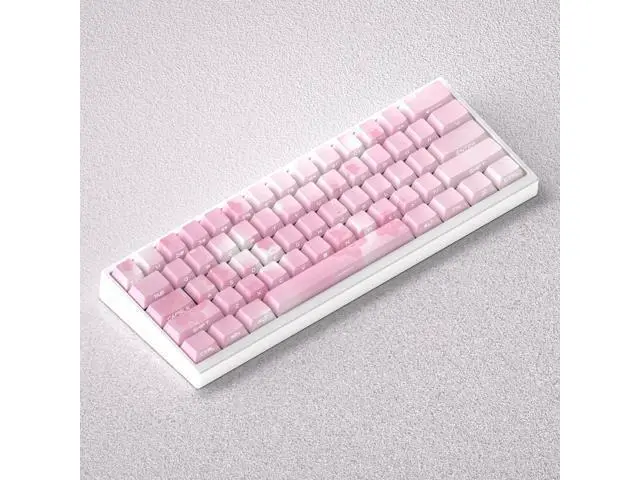 Alt view image 4 of 5 - Sakura keycap with anime theme, original factory high height, side-engraved with light-transmitting PBT, compatible with 6065687587