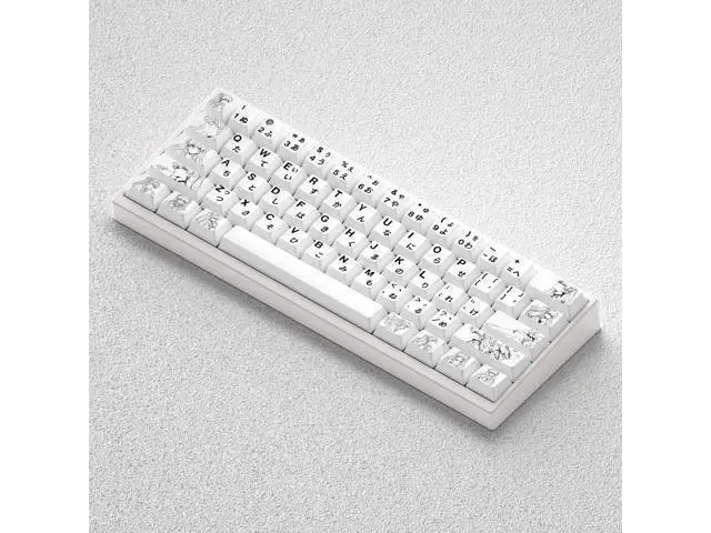 Alt view image 5 of 5 - Tomorrow Smile Pure Enjoy Version Keycap with 2D Theme, Original Factory Height PBT, Fully Engraved, Compatible with 60, 65, 68