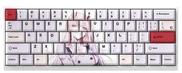 Main image of National Team 02 keycap with 2D theme for high definition PBT engraving perfectly fits sizes 60, 63, 64, 65, and 68.