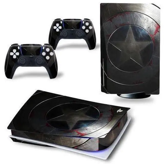 Main image of Cartoon Skin Sticker For PS5Disk PS5 Dick Game Console Game Handle Full Protective Film(TN-PS5Disk-2245)