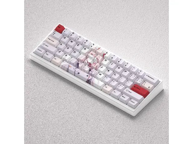 Alt view image 5 of 5 - National Team 02 keycap with 2D theme for high definition PBT engraving perfectly fits sizes 60, 63, 64, 65, and 68.